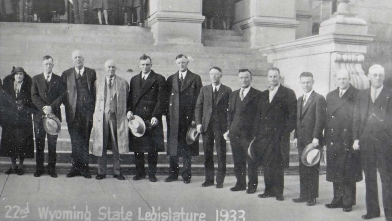 The Arapho-Shoshone Joint Council in 1935.